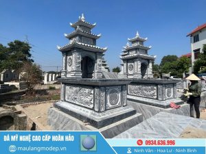 MỘ 3 MÁI - Mẫu 09